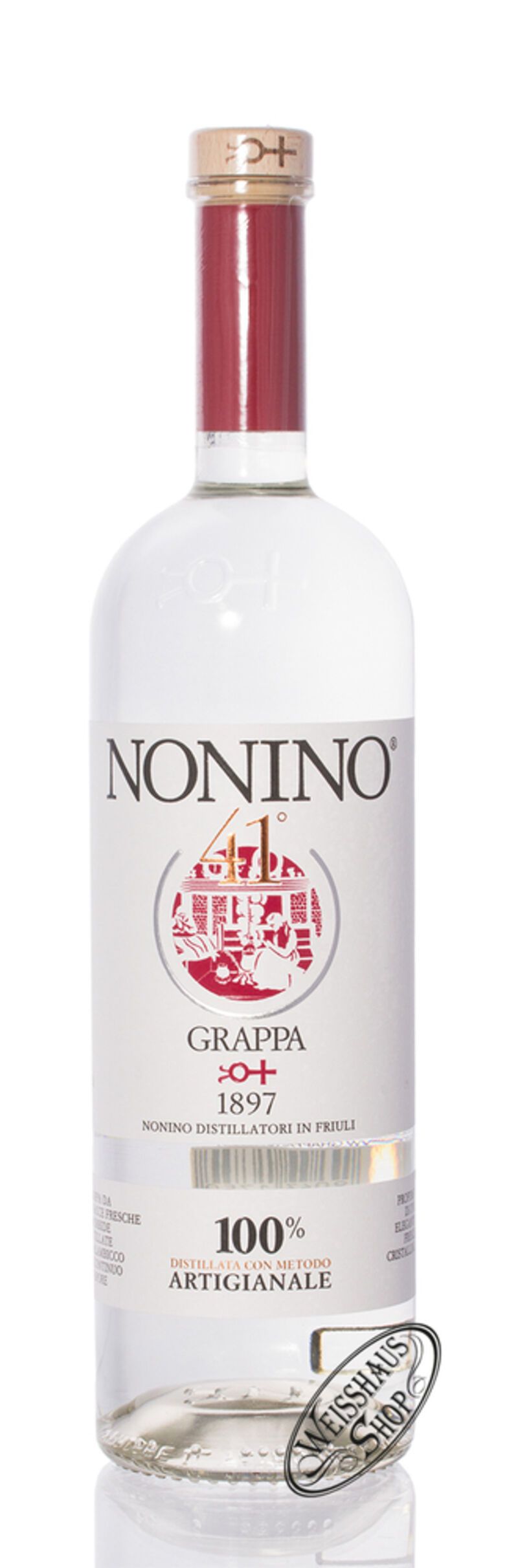 Nonino Grappa Tradizione 41% vol. 1,0l B-Ware