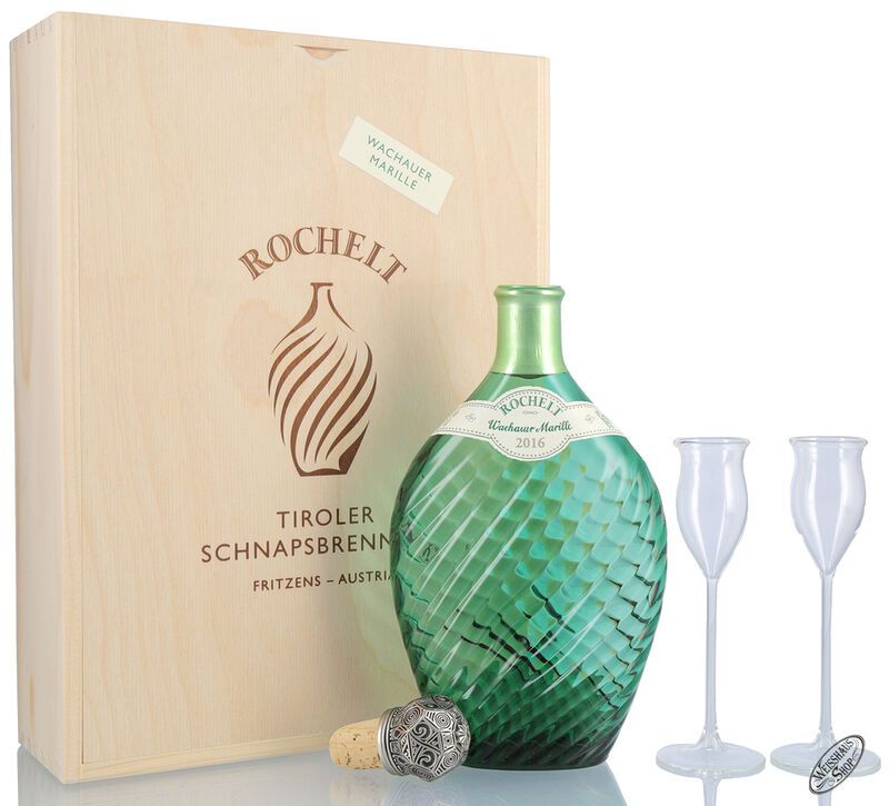 Rochelt Wachauer Marille Geschenk-Set 50% vol. 0,35l