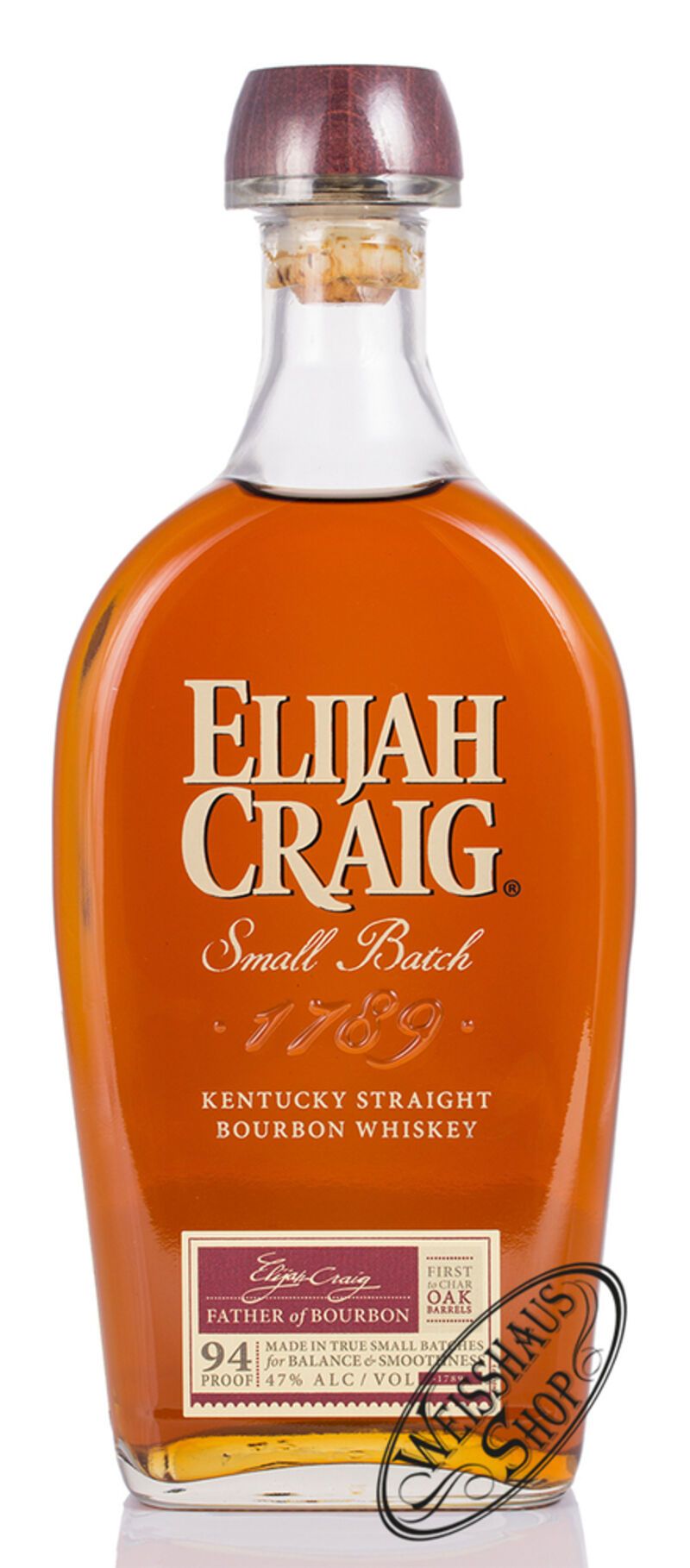 Elijah Craig Kentucky Small Batch Bourbon Whiskey 47% vol. 0,70l Elijah Craig Kentucky Small Batch Bourbon Whiskey 47% vol. 0,70l