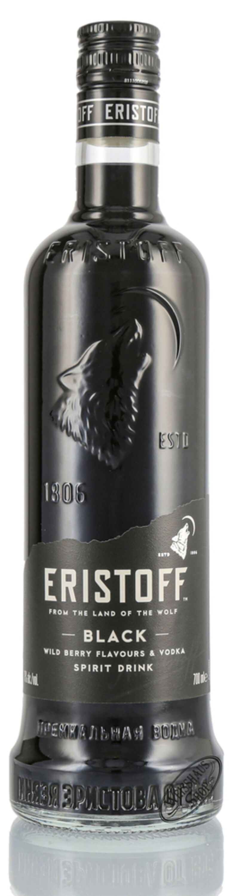 Eristoff Black 18% vol. 0,70l