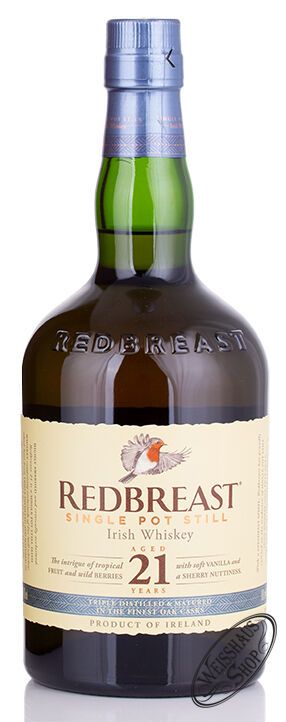 Redbreast 21 Years Old Irish Whiskey 46% vol. 0,70l