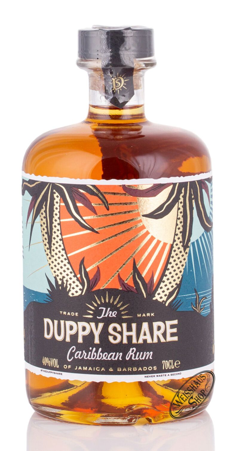 Duppy Share Golden Caribbean Rum 40% vol. 0,70l