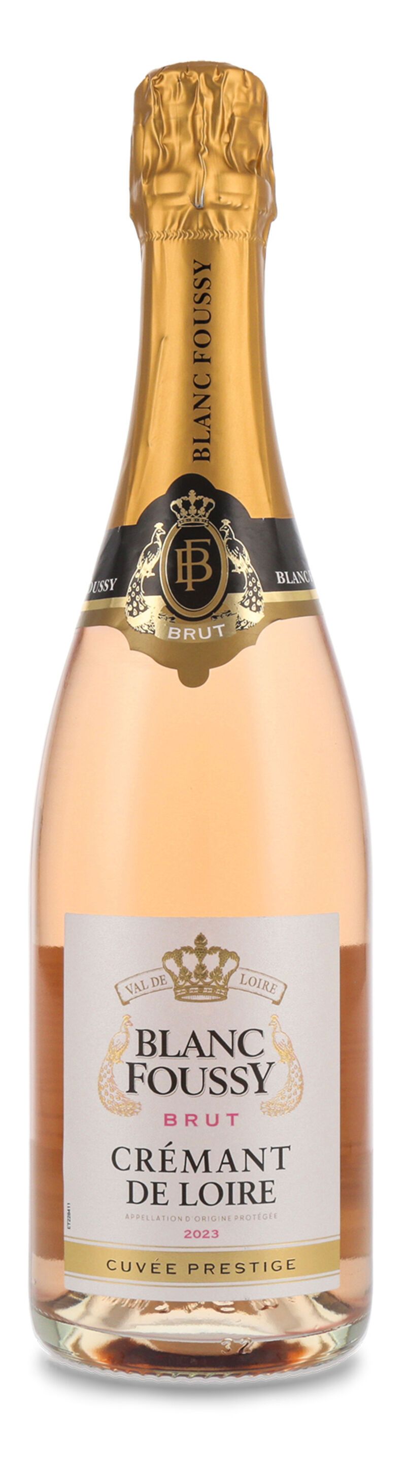 Blanc Foussy Crémant Brut Rose 11,5% vol. 0,75l