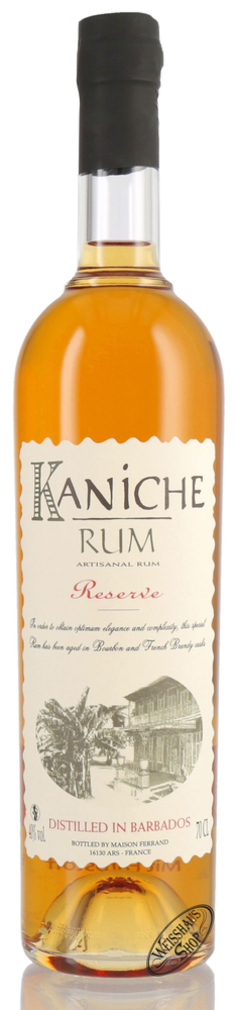 Kaniché Reserve Rum 40% vol. 0,70l