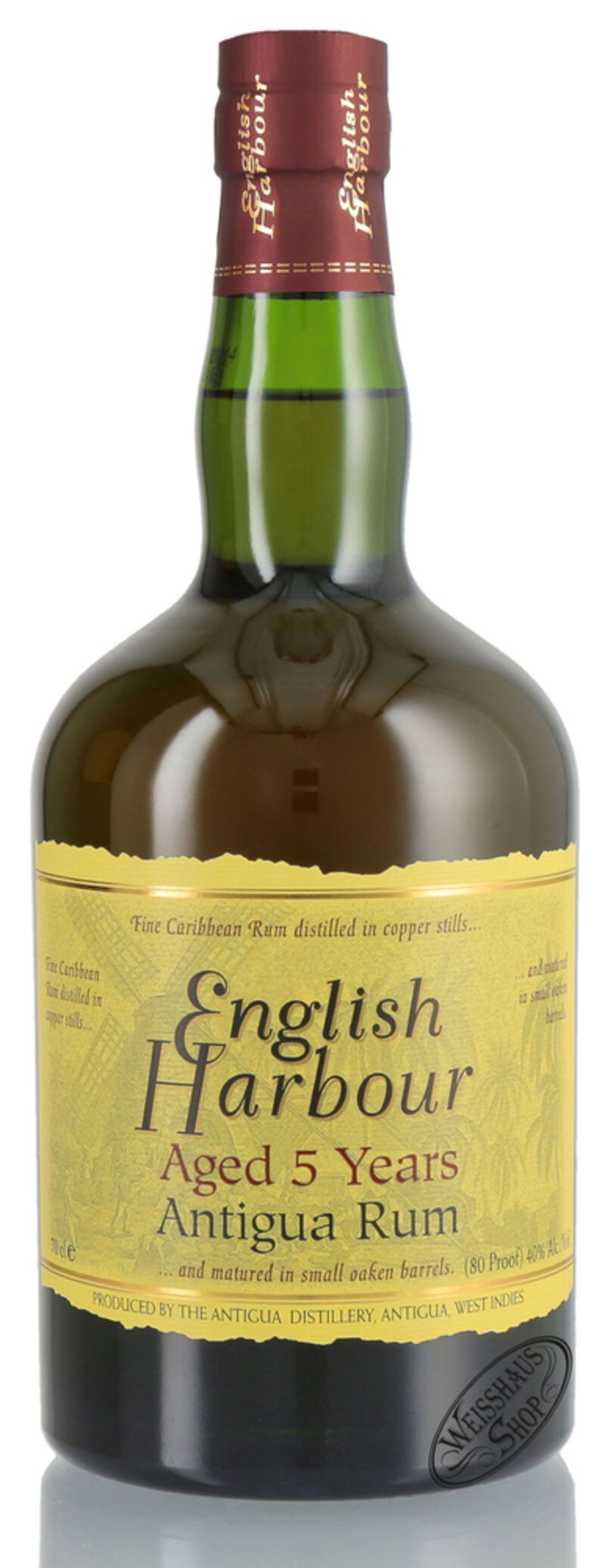 English Harbour 5 YO Rum 40% vol. 0,70l English Harbour 5 YO Rum 40% vol. 0,70l