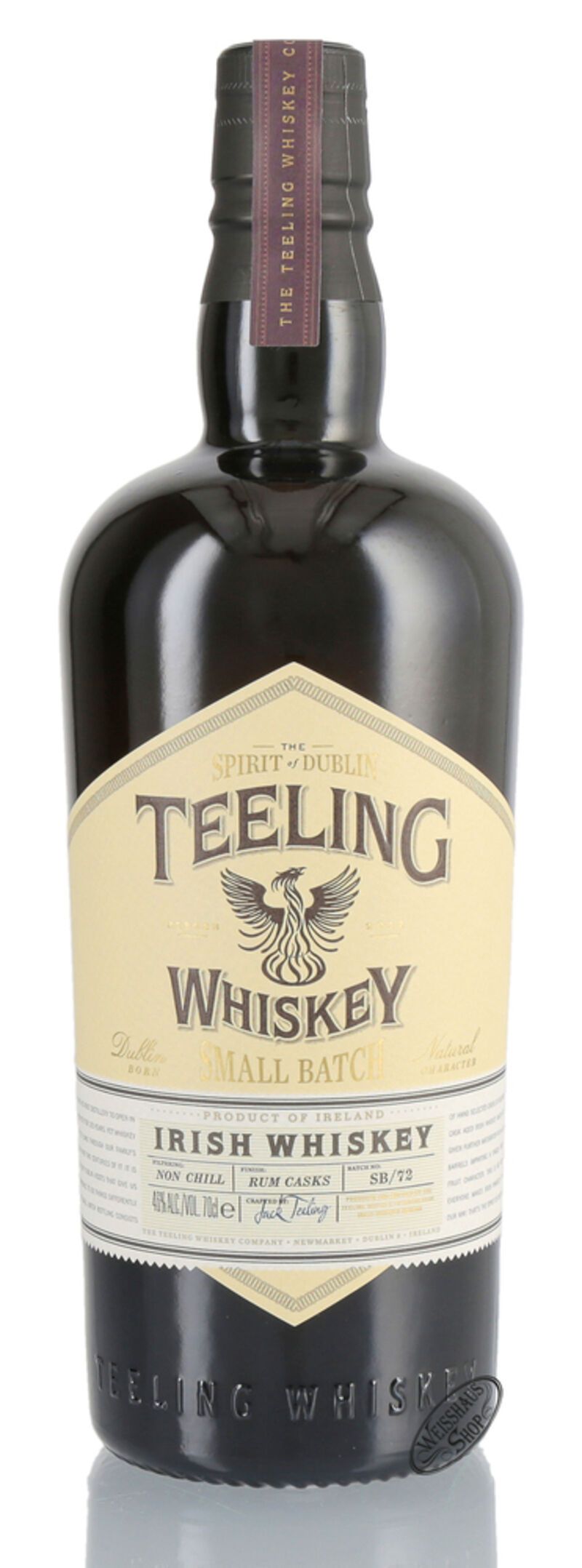 Teeling Irish Small Batch Whiskey 46% vol. 0,70l Teeling Irish Small Batch Whiskey 46% vol. 0,70l