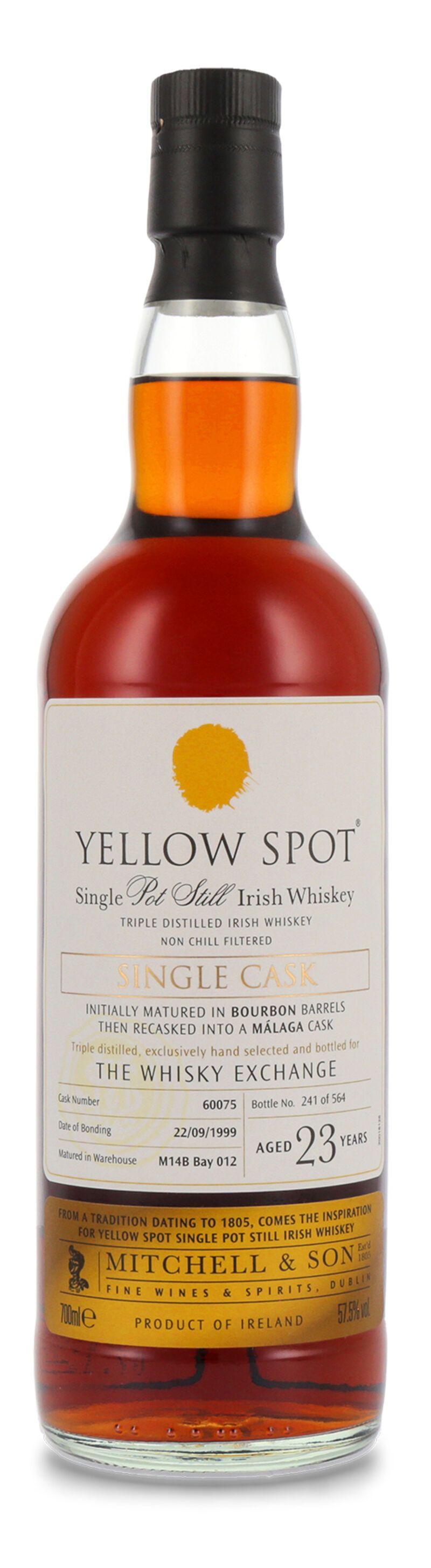 Yellow Spot 23 YO Irish Whiskey 57,5% vol. 0,70l