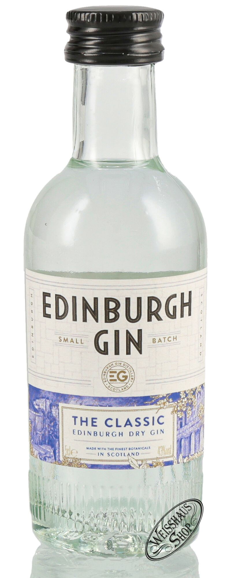 Edinburgh Classic Gin 43% vol. 0,05l Miniatur Edinburgh Classic Gin 43% vol. 0,05l Miniatur