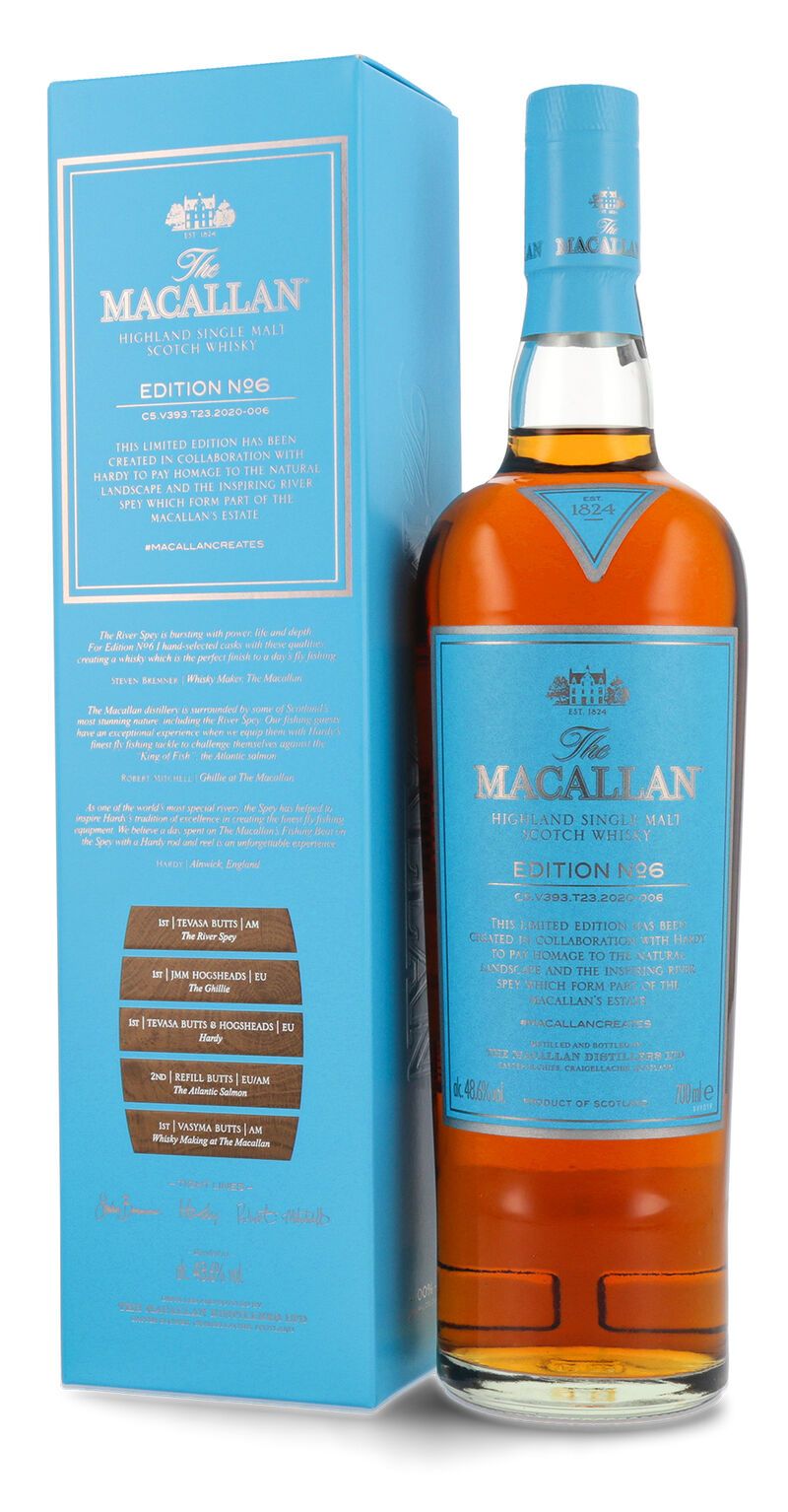 Macallan Edition No. 6 Whisky 48,6% vol. 0,70l Macallan Edition No. 6 Whisky 48,6% vol. 0,70l