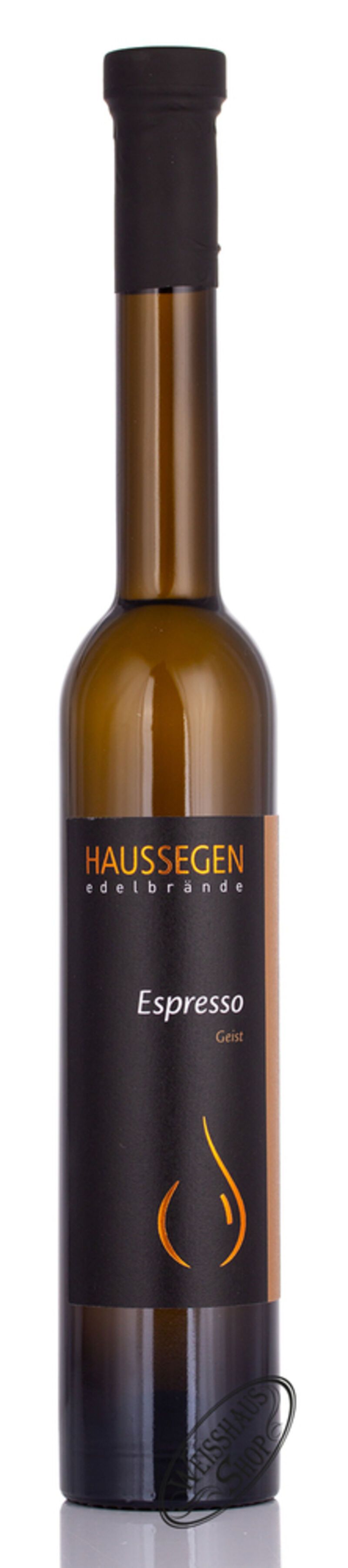 Haussegen Espresso Geist 40% vol. 0,35l Haussegen Espresso Geist 40% vol. 0,35l