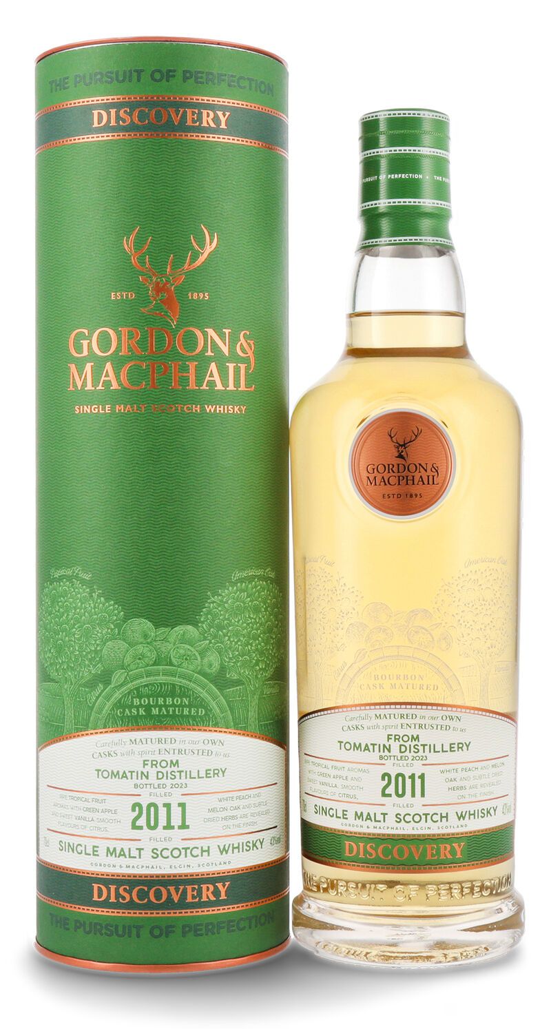 Tomatin Vintage 2011 G&M Discovery Whisky 43% vol. 0,70l Tomatin Vintage 2011 G&M Discovery Whisky 43% vol. 0,70l