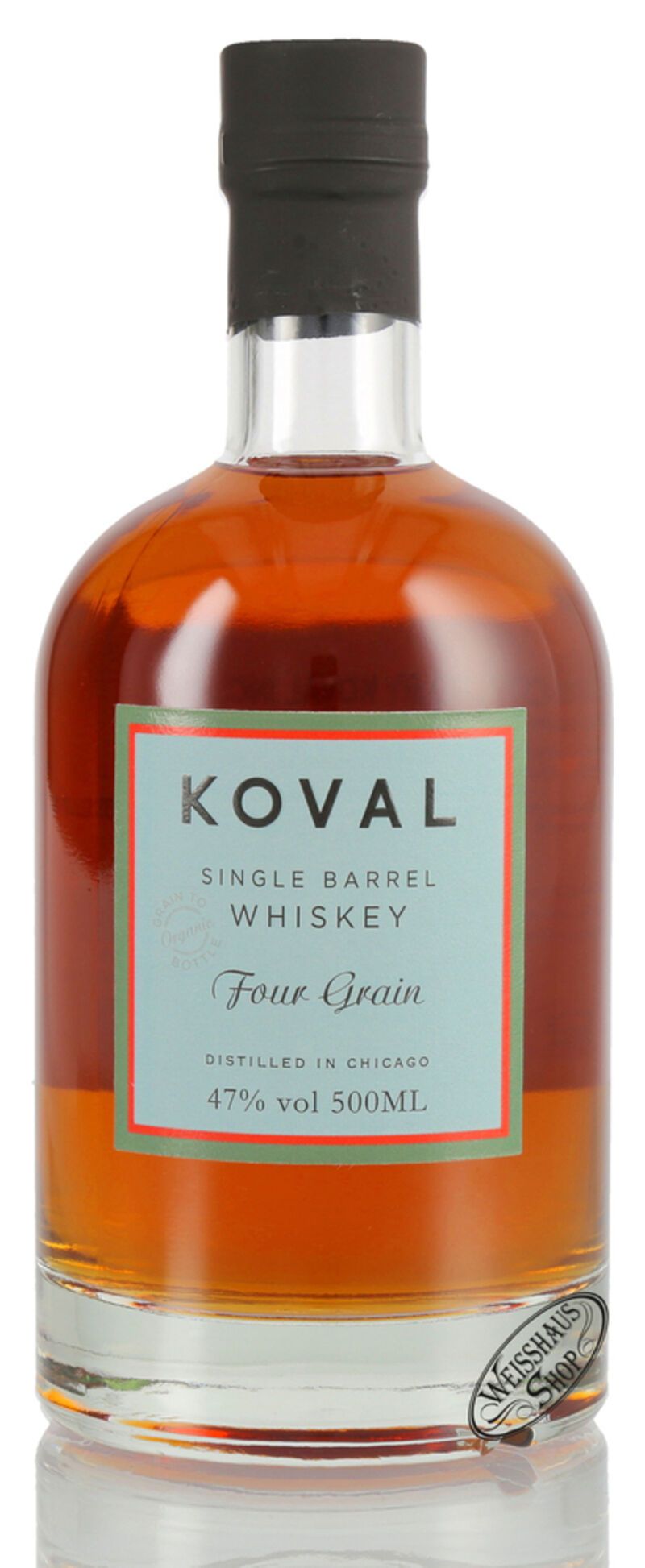 Koval Four Grain Single Barrel BIO Whiskey 47% vol. 0,50l Koval Four Grain Single Barrel BIO Whiskey 47% vol. 0,50l