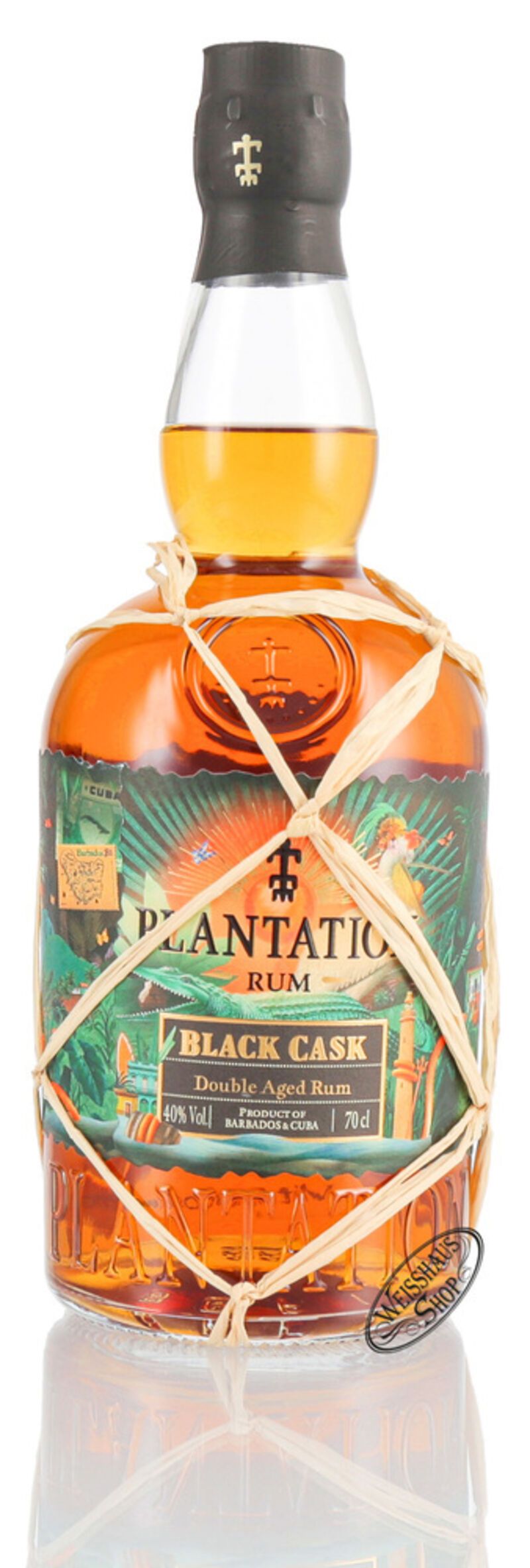 Plantation Black Cask Barbados & Cuba Edition 2022 Rum 40% vol. 0,70l Plantation Black Cask Barbados & Cuba Edition 2022 Rum 40% vol. 0,70l