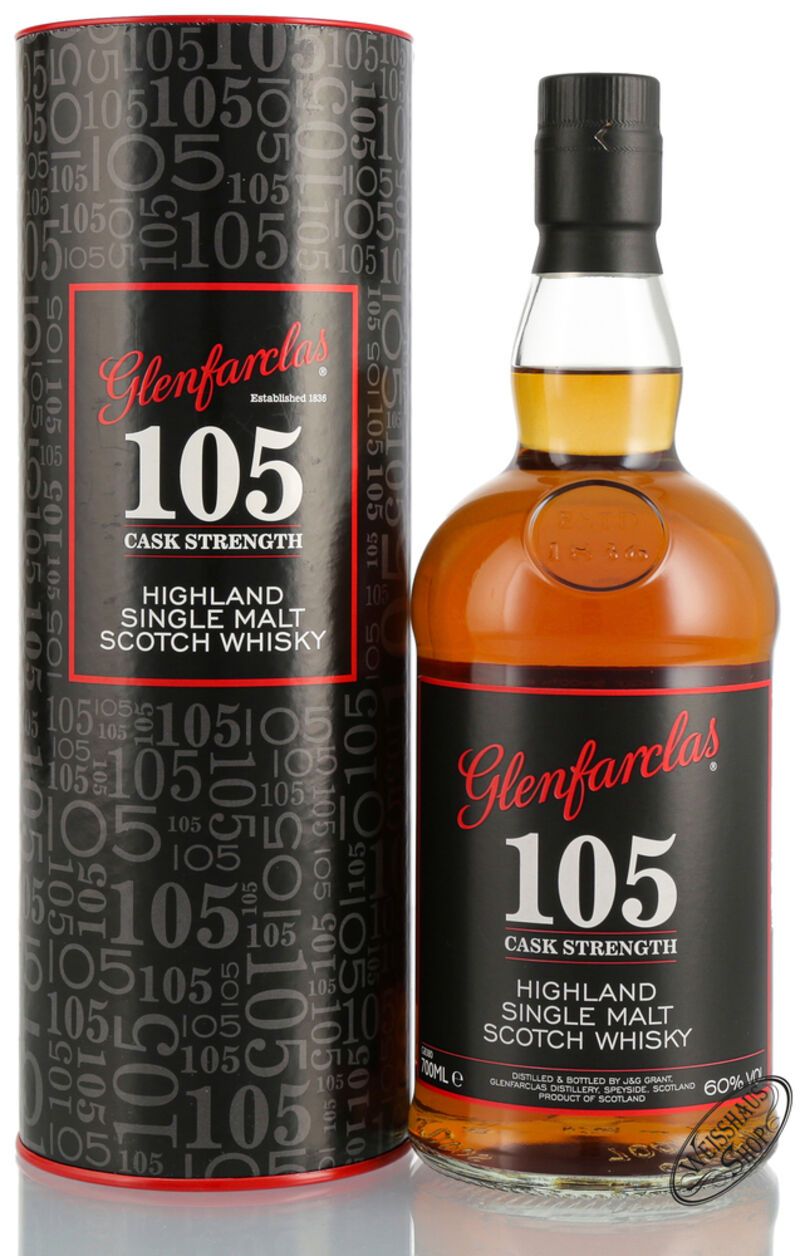 Glenfarclas 105 Single Malt Whisky 60% vol. 0,70l Glenfarclas 105 Single Malt Whisky 60% vol. 0,70l