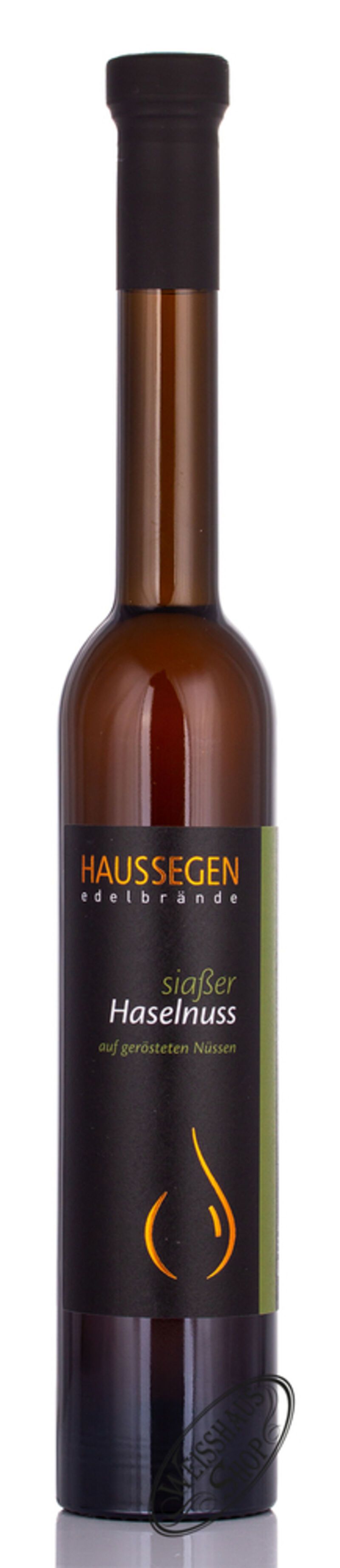 Haussegen siaßer Haselnuss 35% vol. 0,35l Haussegen siaßer Haselnuss 35% vol. 0,35l