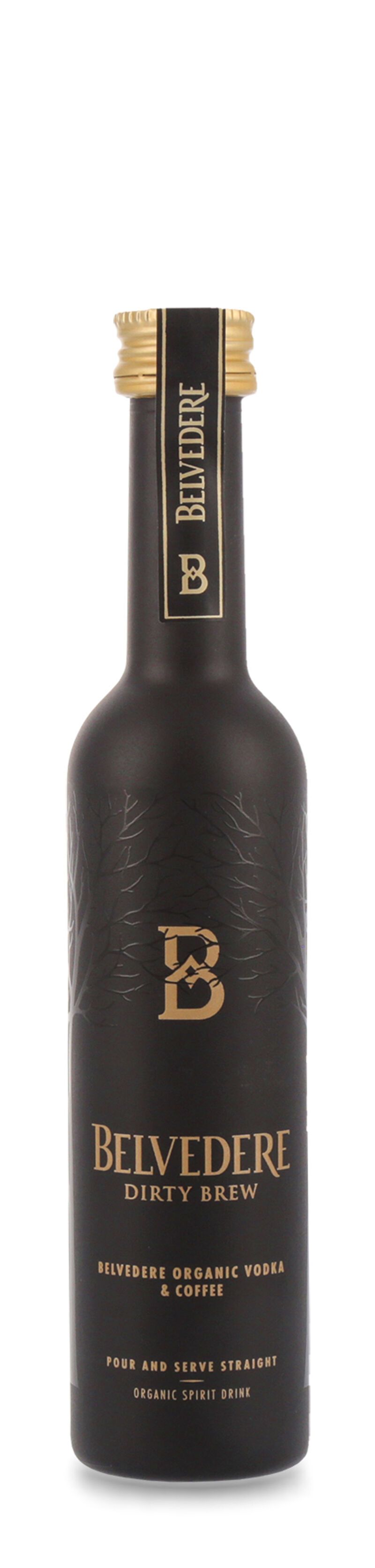 Belvedere Dirty Brew Coffee Organic Vodka 30% vol. 0,05l