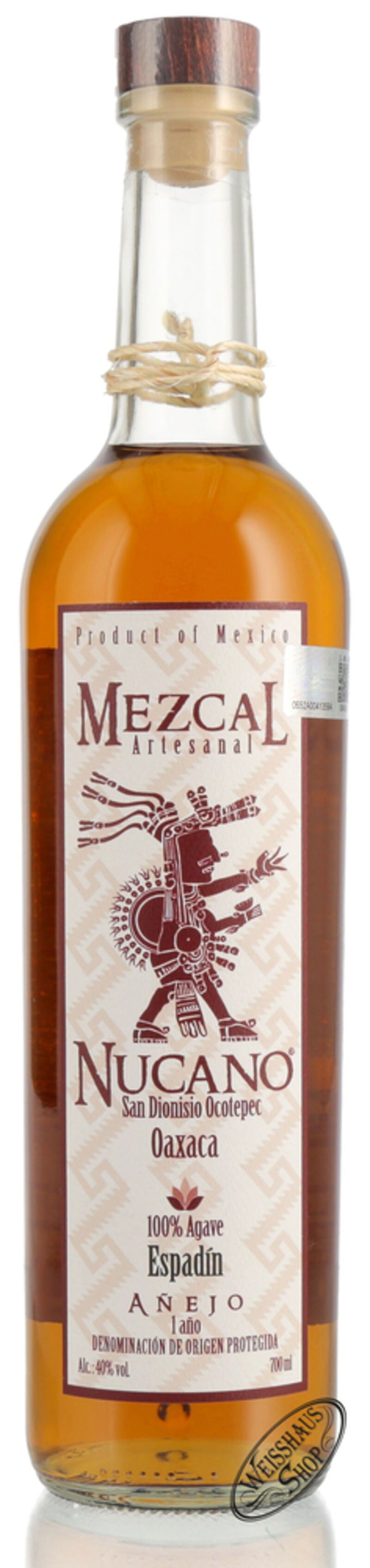 Nucano Mezcal Espadin Anejo 40% vol. 0,70l