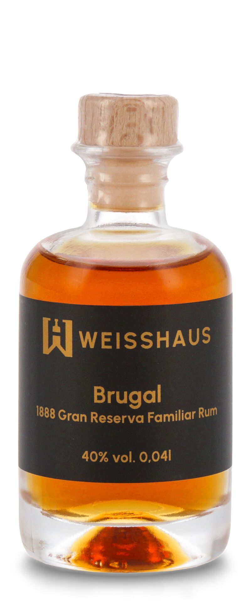 Brugal 1888 Gran Reserva Familiar Rum 40% vol. 0,04l Weisshaus Sample