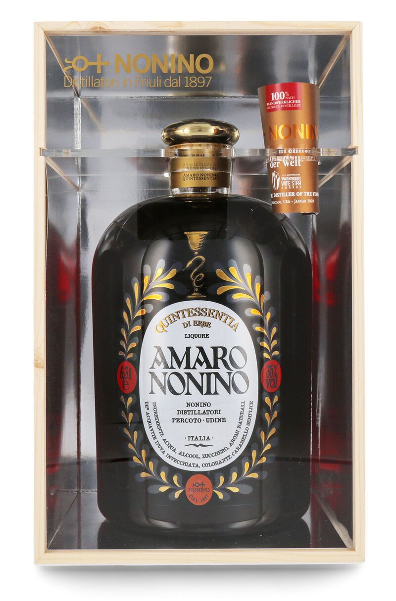 Nonino Amaro Quintessentia Di Erbe 35% vol. 6,3l Methusalem