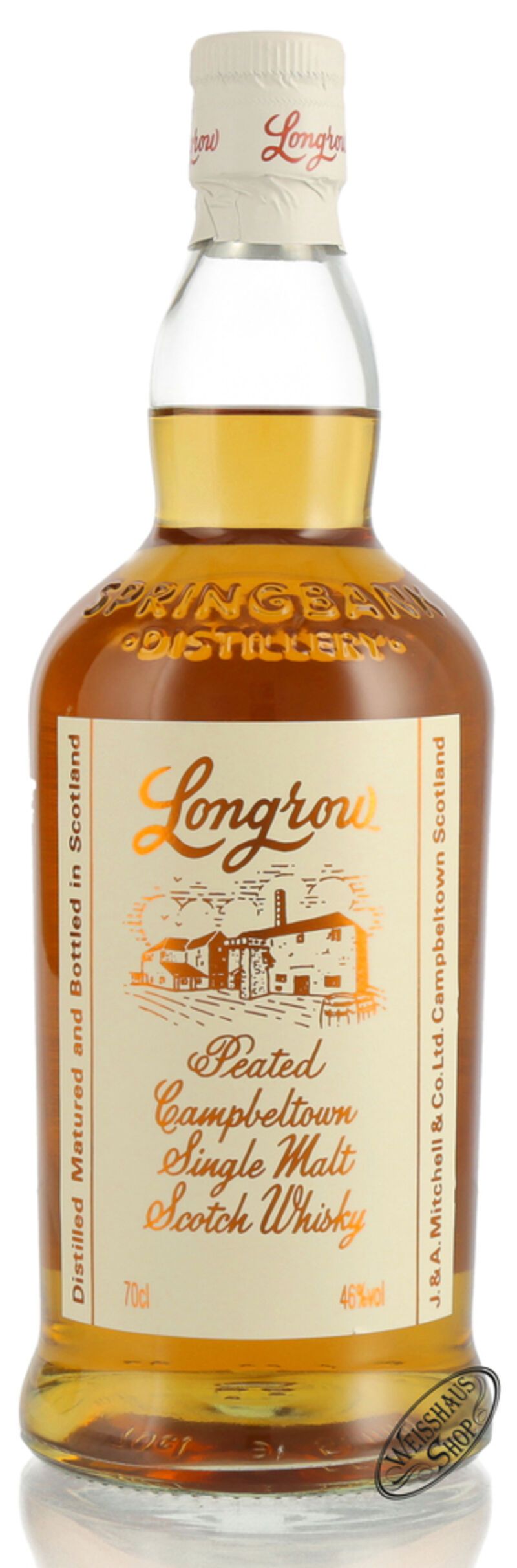 Springbank Longrow Peated Whisky 46% vol. 0,70l Springbank Longrow Peated Whisky 46% vol. 0,70l