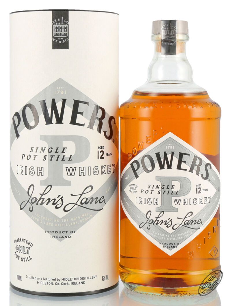 Powers 12 YO John's Lane Irish Whiskey 46% vol. 0,70l
