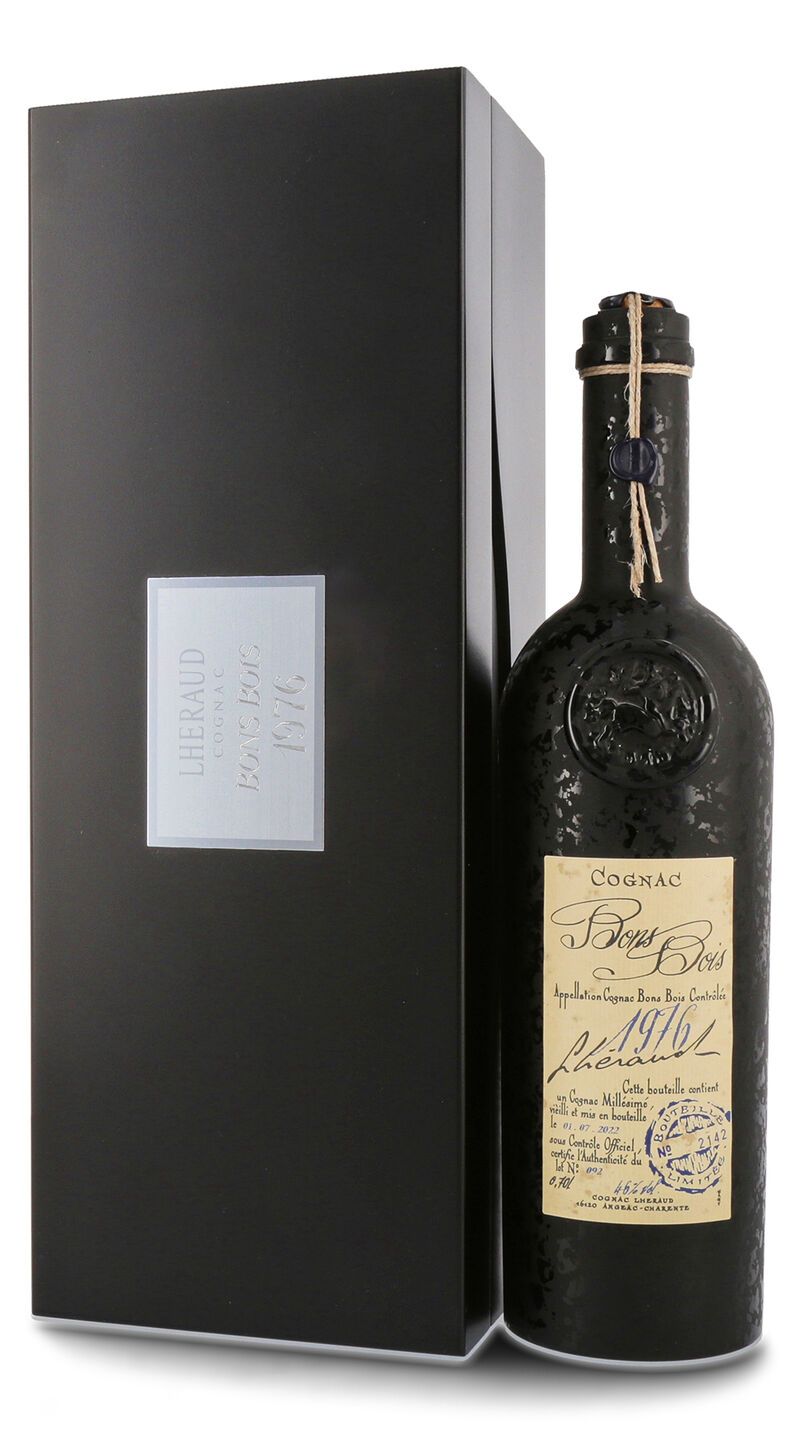 Lhéraud Bons Bois 1976 Cognac 46% vol. 0,70l Lhéraud Bons Bois 1976 Cognac 46% vol. 0,70l