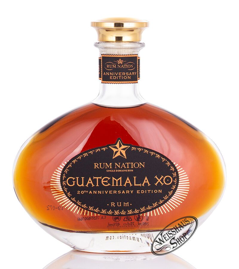 Rum Nation Guatemala XO Rum 40% vol. 0,70l