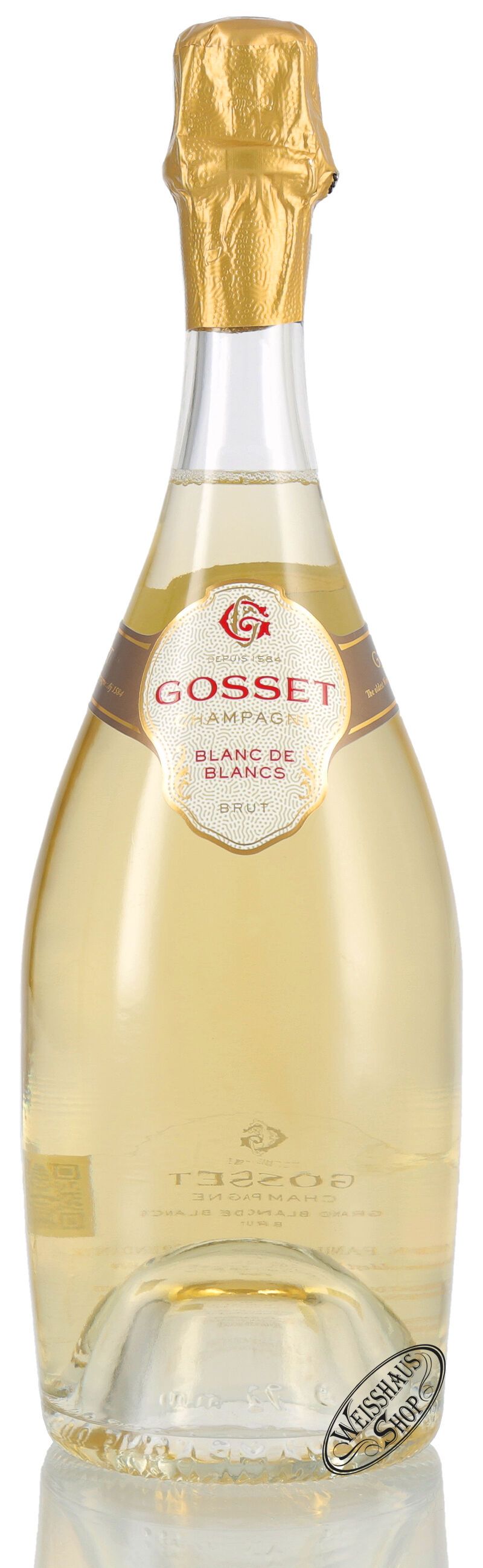 Gosset Grand Brut Blanc de Blanc Champagner 12% vol. 0,75l