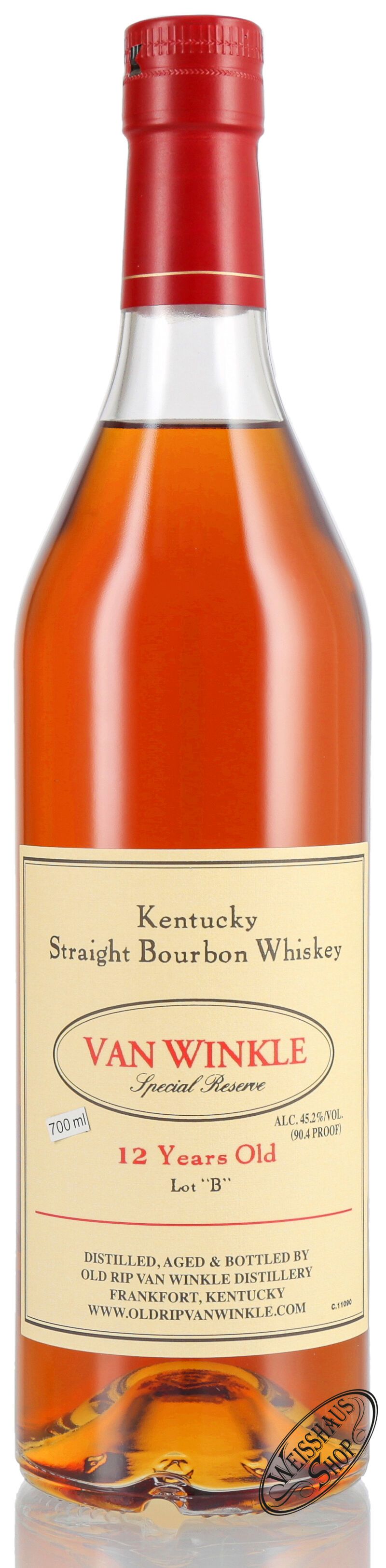 Old RIP van Winkle Special Reserve 12 YO Bourbon Whiskey 45,2% vol. 0,70l