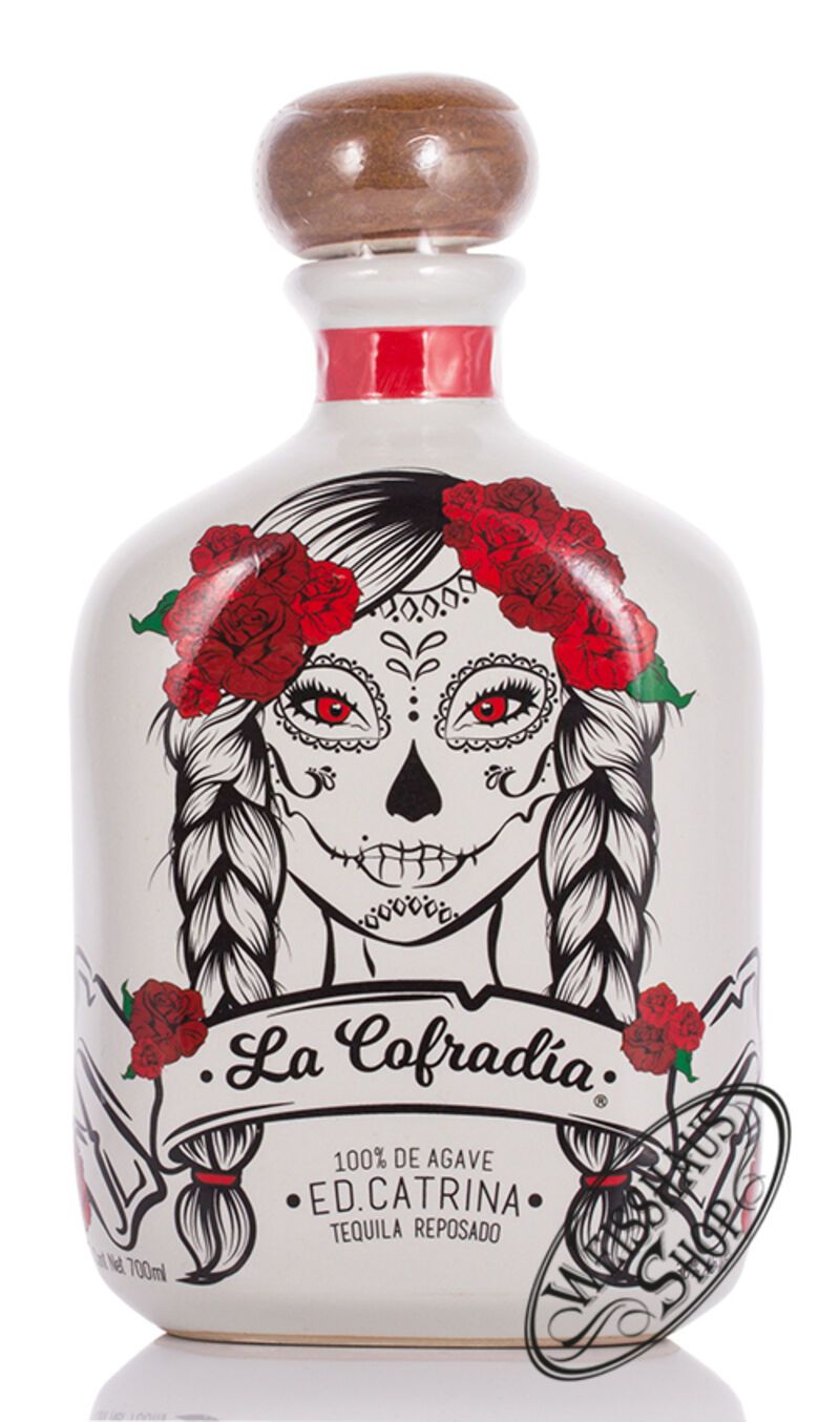 La Cofradia Edition Catrina Reposado Tequila 38% vol. 0,70l La Cofradia Edition Catrina Reposado Tequila 38% vol. 0,70l