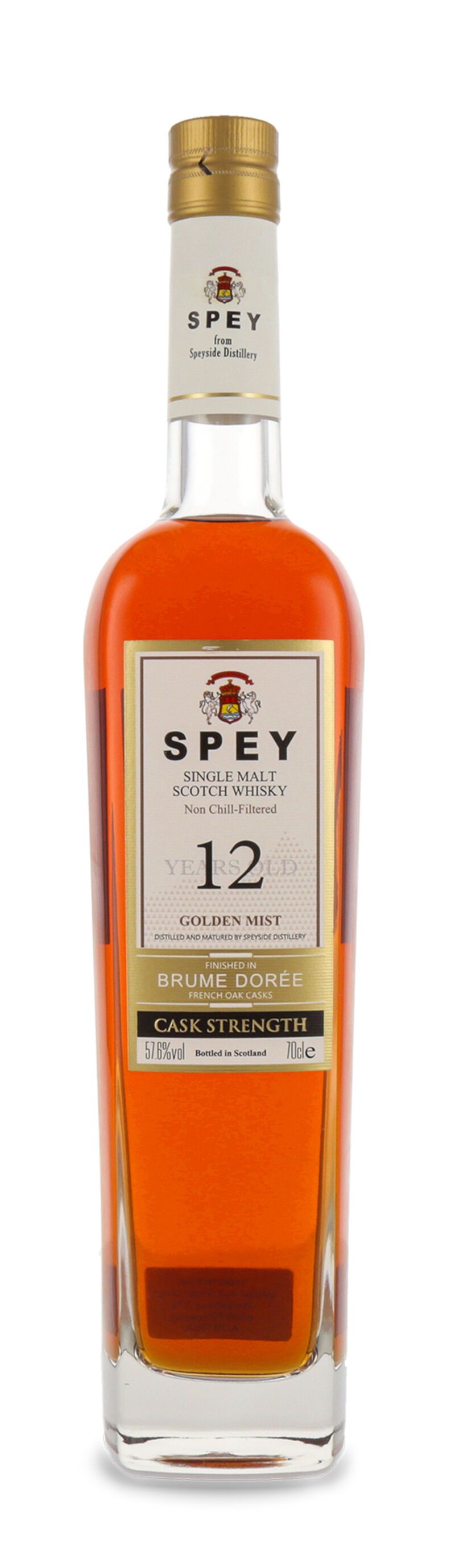 Spey 12 YO Brume Doree Cask Strength Whisky 57,6% vol. 0,70l