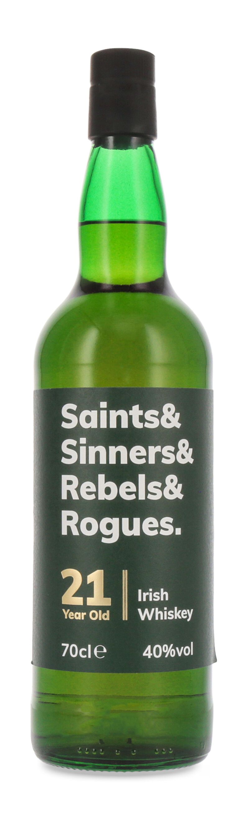 Saints & Sinners & Rebels & Rogues 21 YO Whisky 40% vol. 0,70