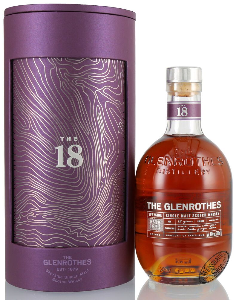 The Glenrothes 18 YO Whisky 43% vol. 0,70l
