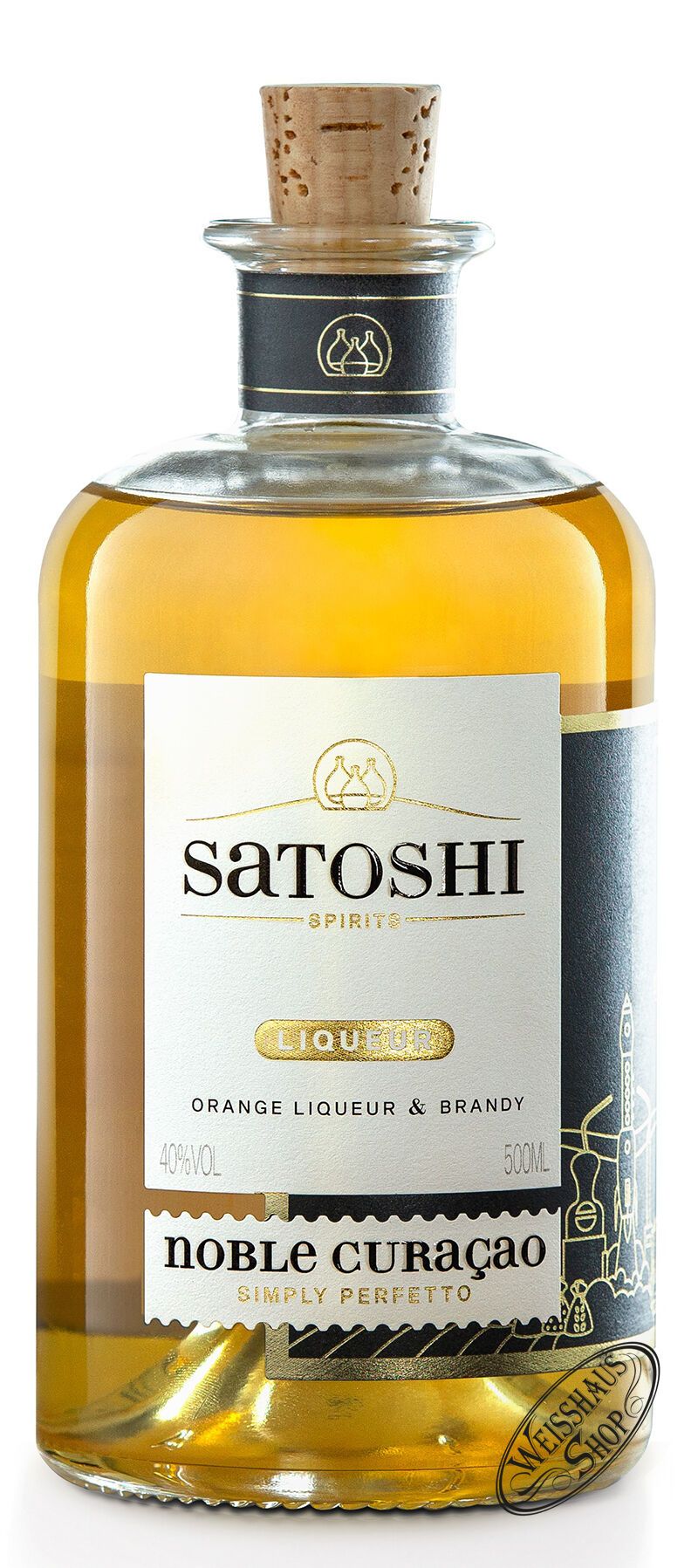 Satoshi Noble Curacao Likör 40% vol. 0,50l Satoshi Noble Curacao Likör 40% vol. 0,50l