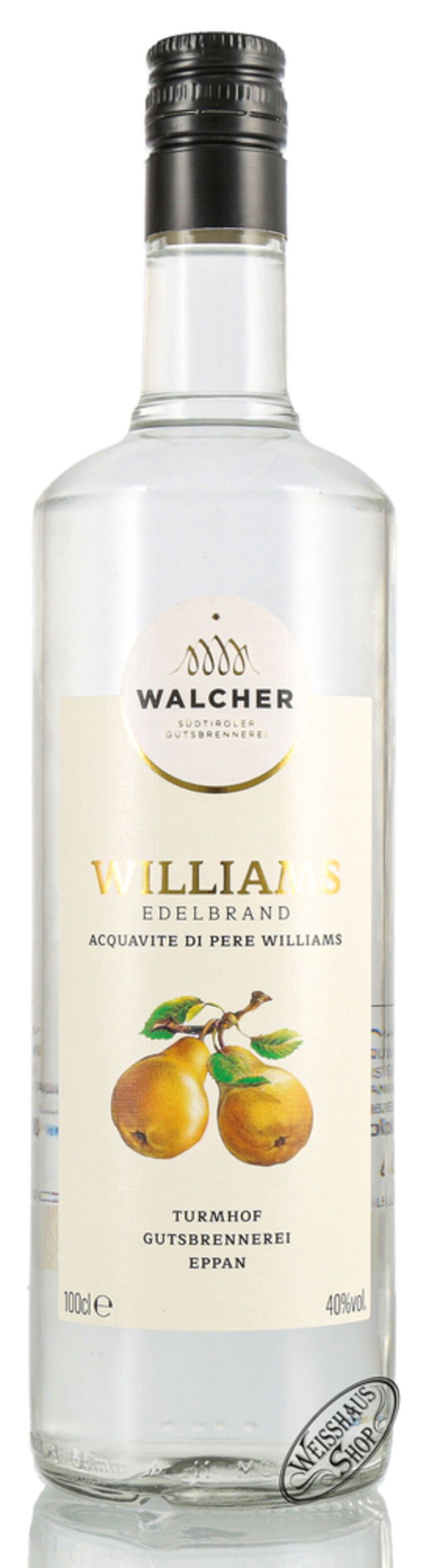 Walcher Williams Classic 40% vol. 1,0l