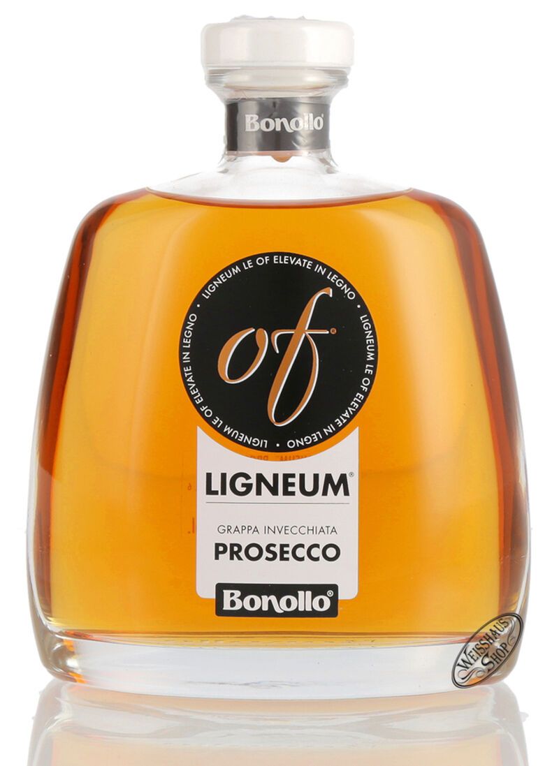 Bonollo Grappa of Ligneum Prosecco 42% vol. 0,70l Bonollo Grappa of Ligneum Prosecco 42% vol. 0,70l