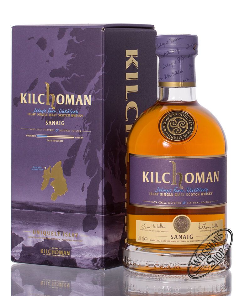 Kilchoman Sanaig Islay Whisky 46% vol. 0,70l Kilchoman Sanaig Islay Whisky 46% vol. 0,70l