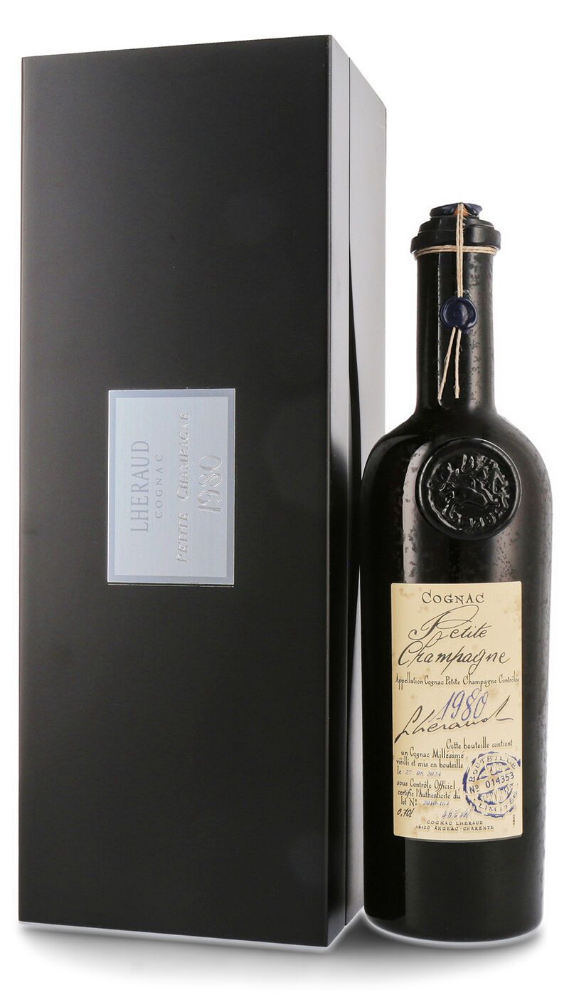 Lhéraud Petite Champagne 1980 Cognac 46% vol. 0,70l