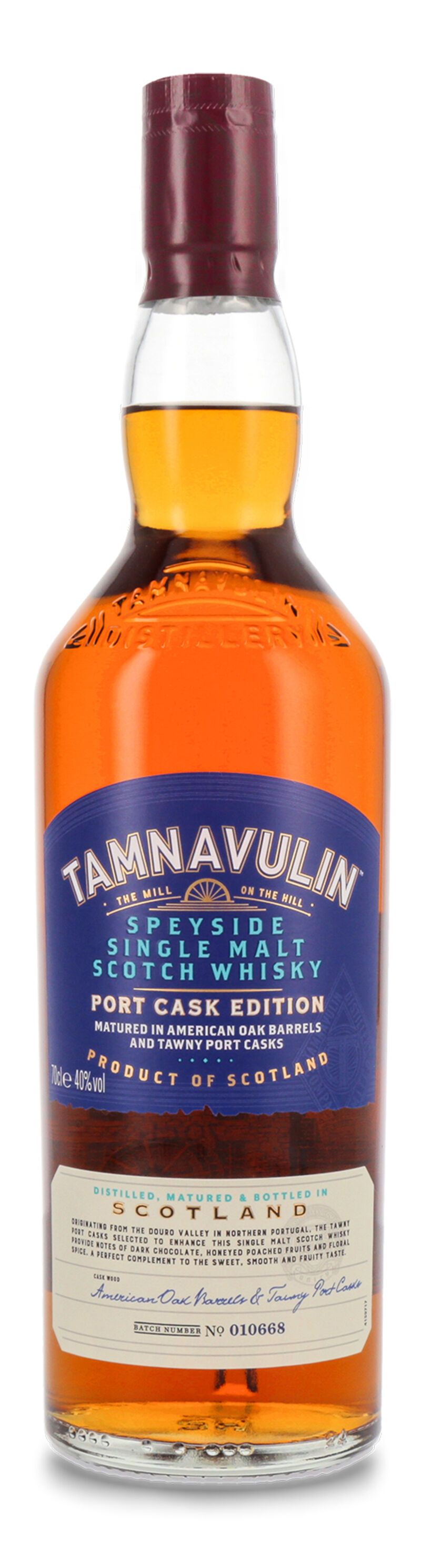 Tamnavulin Port Cask Edition Whisky 40% vol. 0,70l B-Ware Tamnavulin Port Cask Edition Whisky 40% vol. 0,70l B-Ware