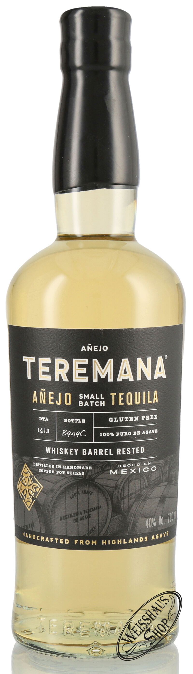 Teremana Tequila Anejo 40% vol. 0,70l Teremana Tequila Anejo 40% vol. 0,70l