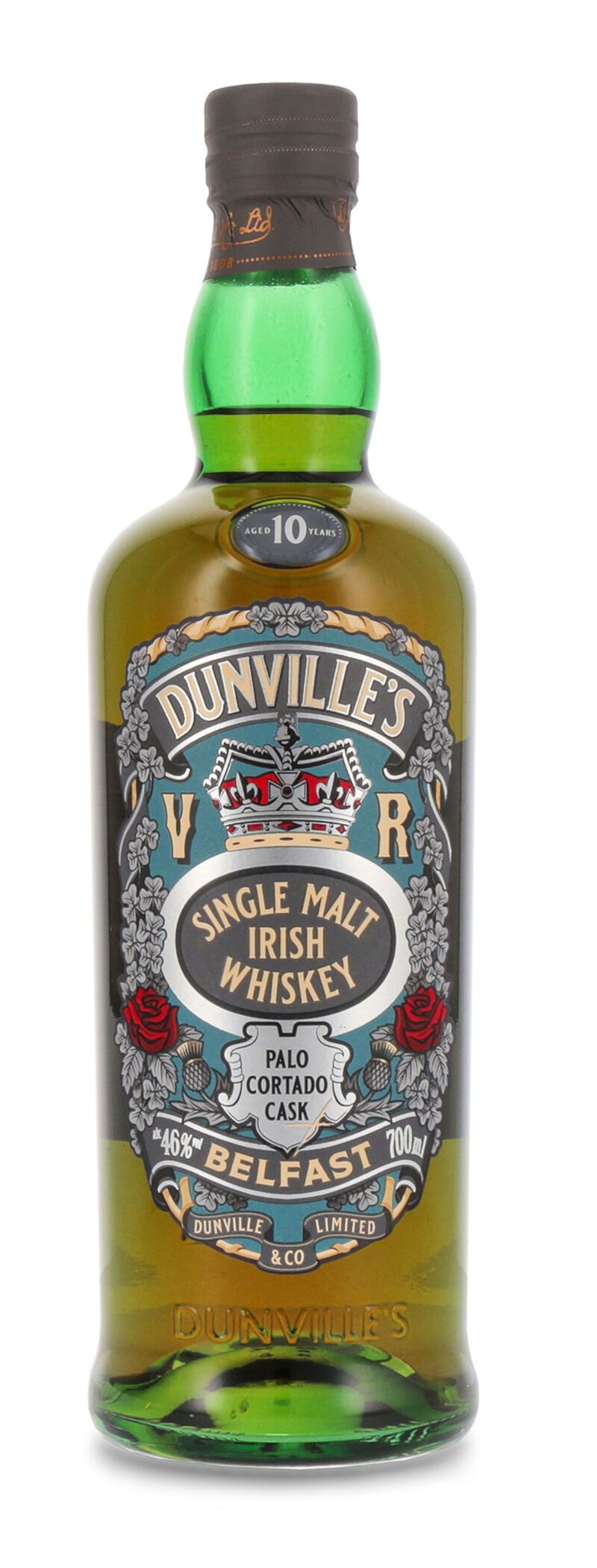 Dunville's 10 YO Palo Cortado Finish Irish Whiskey 46% vol. 0,70l