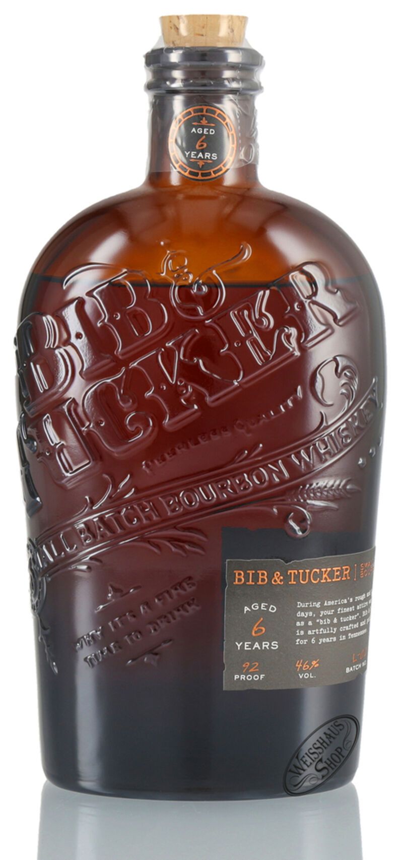 Bib & Tucker Small Batch Bourbon Whiskey 46% vol. 0,70l