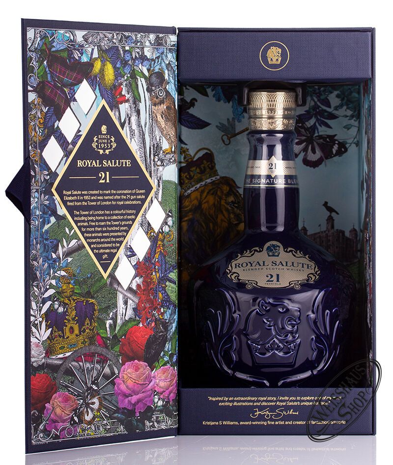 Chivas Regal Royal Salute 21 YO Whisky 40% vol. 0,70l B-Ware