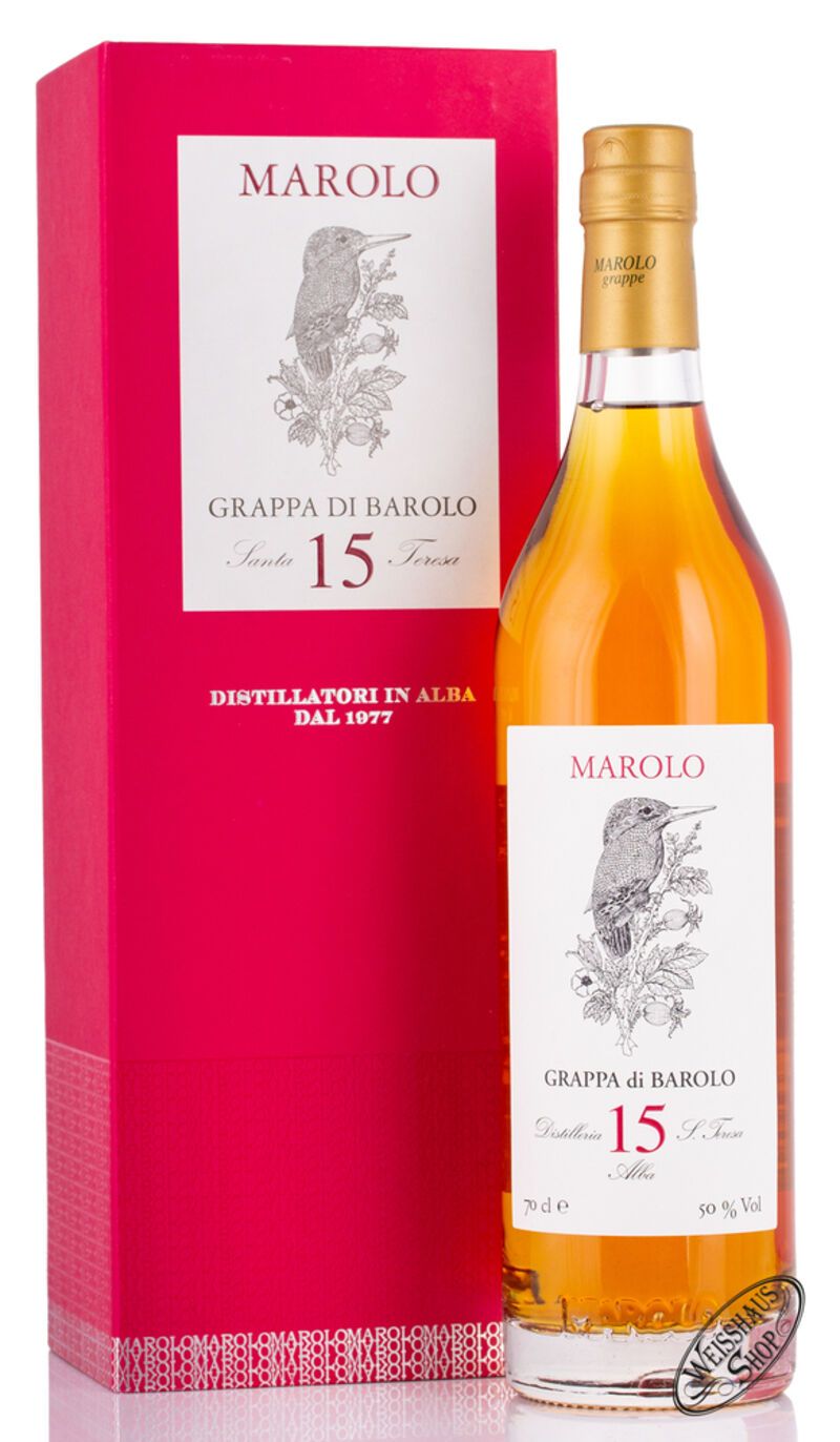 Marolo Grappa Barolo 15 YO 50% vol. 0,70l
