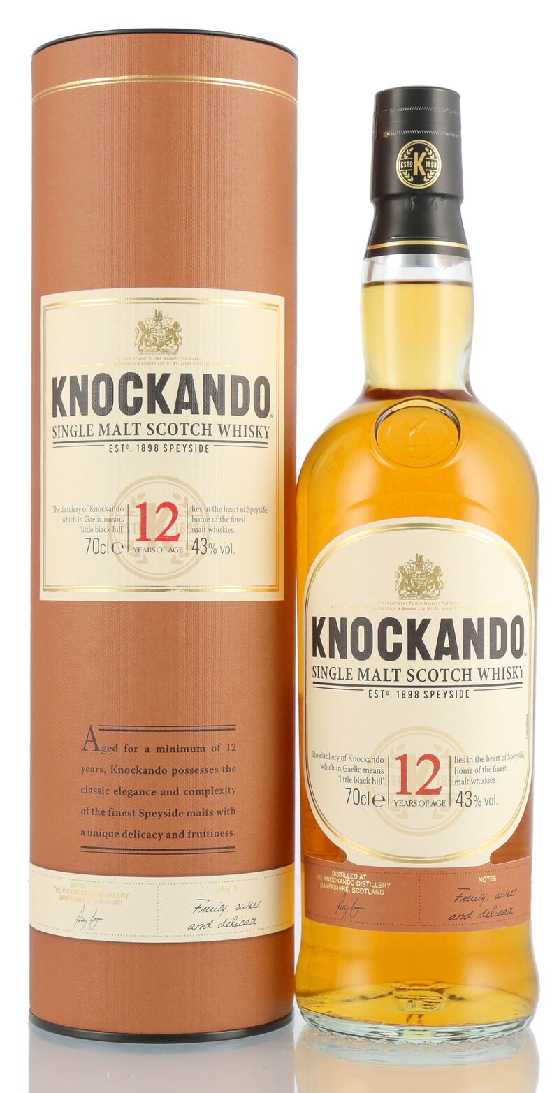 Knockando 12 YO Single Malt Whisky 43% vol. 0,70l
