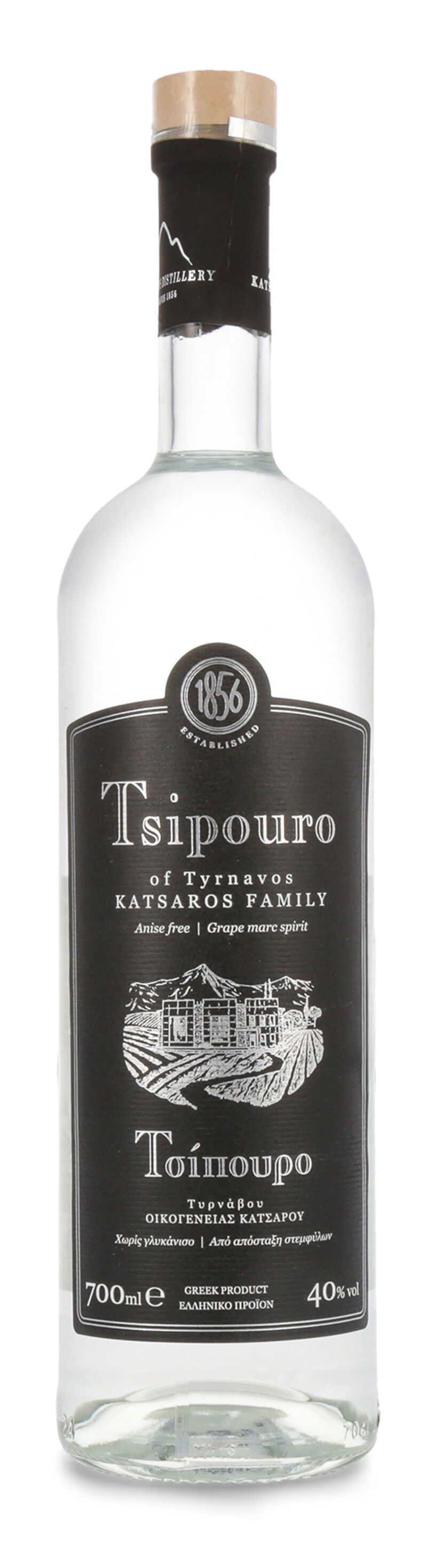 Tsipouro Katsaros Family 40% vol. 0,70l