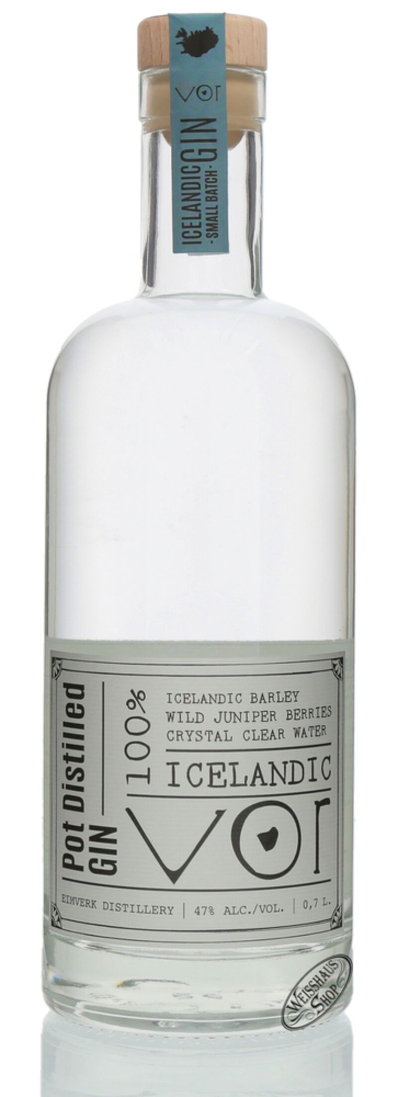 VOR Iceland Gin 47% vol. 0,70l VOR Iceland Gin 47% vol. 0,70l