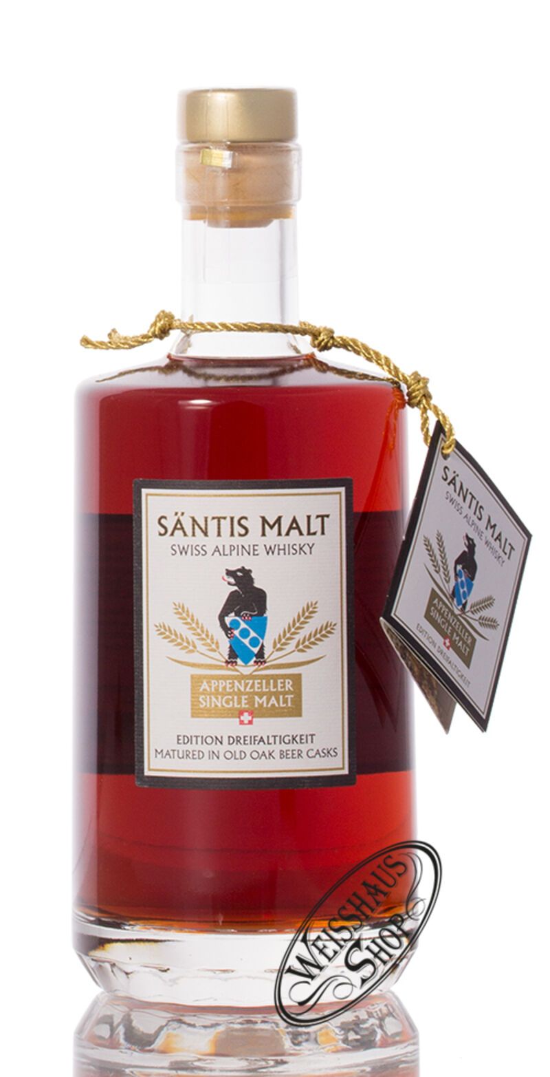 Säntis Malt Edition Dreifaltigkeit Whisky 52% vol. 0,50l Säntis Malt Edition Dreifaltigkeit Whisky 52% vol. 0,50l