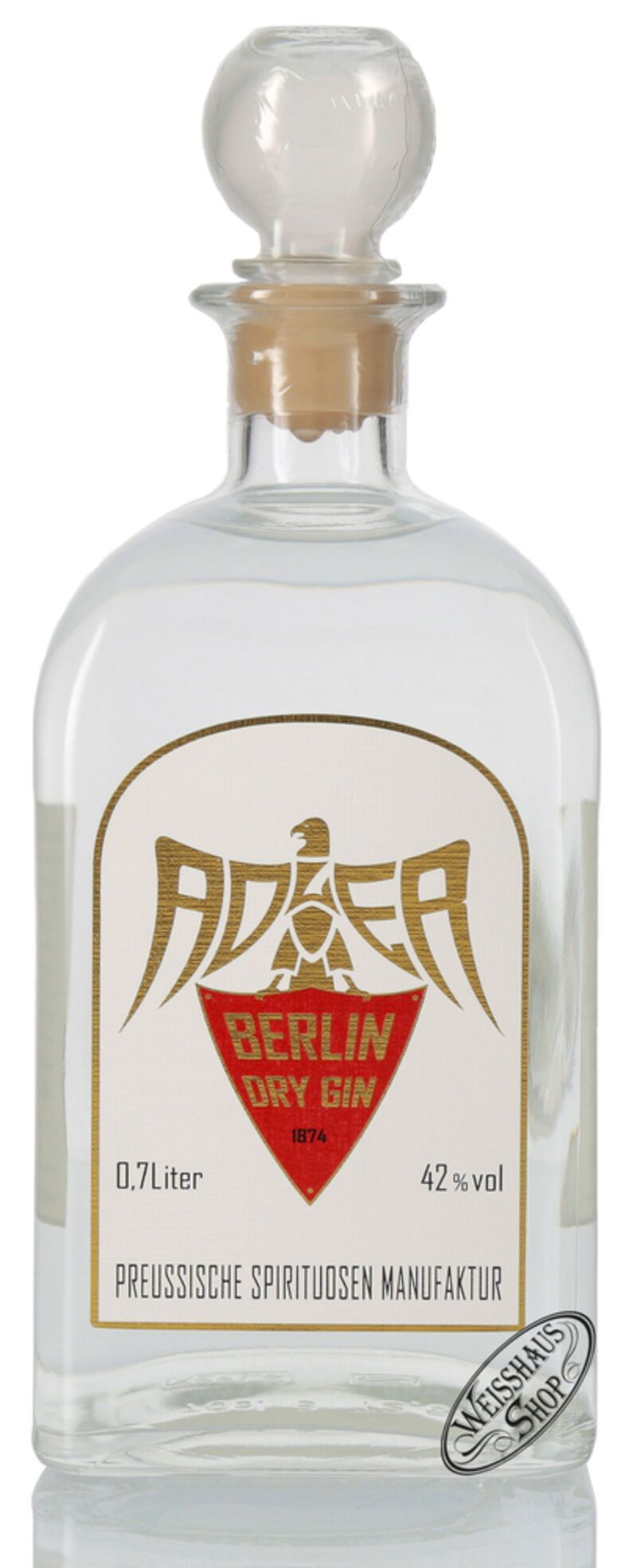 Adler Berlin Dry Gin 42% vol. 0,70l Adler Berlin Dry Gin 42% vol. 0,70l
