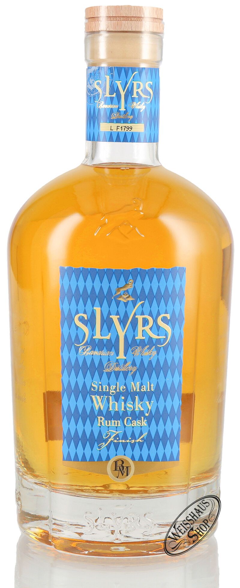 Slyrs Rum Cask Finish Whisky 46% vol. 0,70l B-Ware